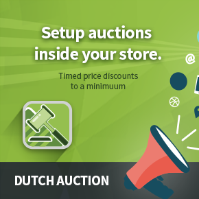 Dutch Auction Shopify App